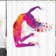 thumbnail image 1 of Cortina de Ducha ABPHQTO Mujer Hermosa Flores 150x180 cm, 1 of 1