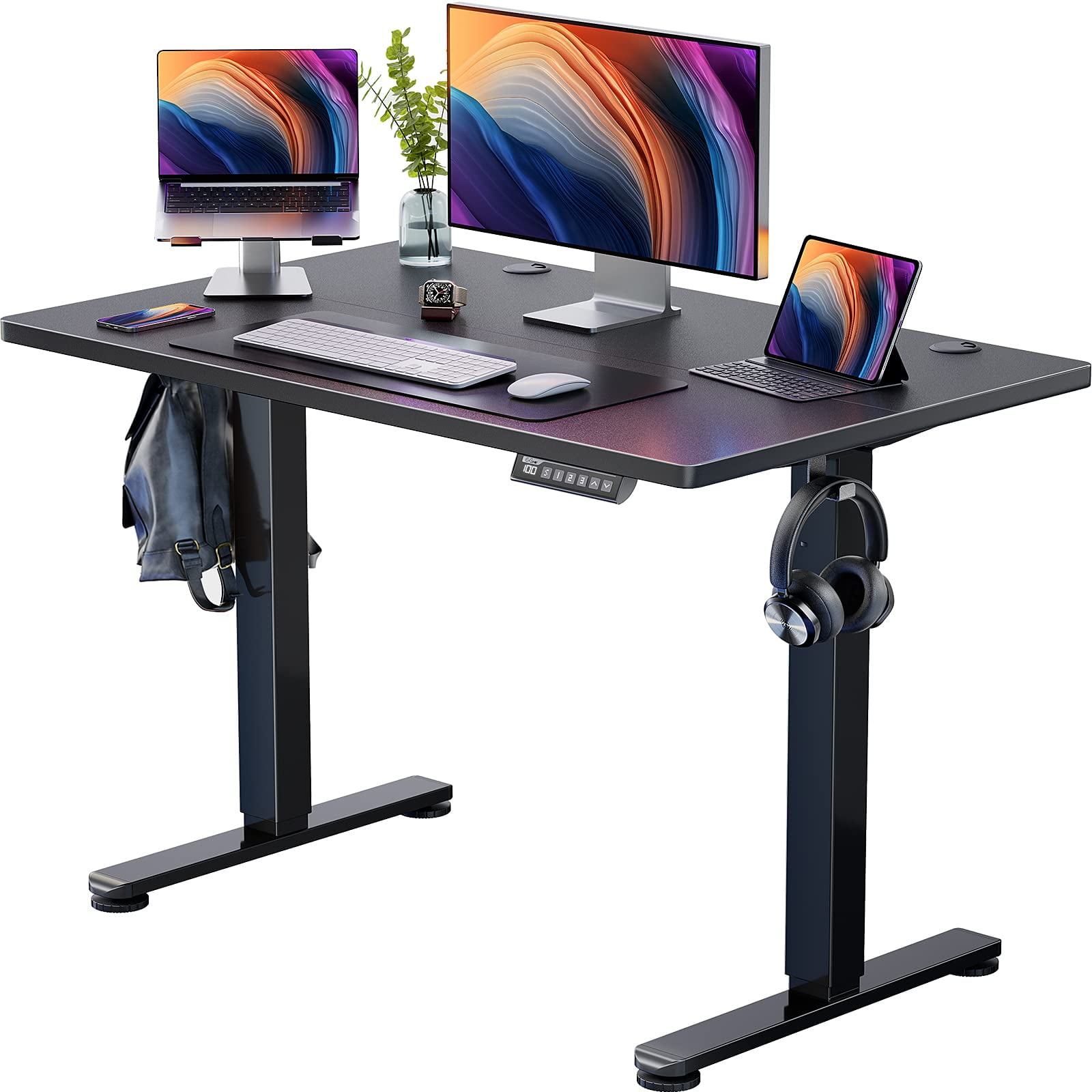 40x24 Inches Adjustable Height Electric Standing Desk Sit Stand Up Desk