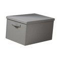 thumbnail image 2 of Caja de almacenamiento plegable con tapa para juguetes infantiles, organizador de ropa, despensa o dormitorio. L, 2 of 9