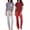 Set A Charcoal & Burgundy, variant on 2 Pack: Women's Comfy Pajama Sets - Short Sleeve Ladies Loungewear Sleepwear PJs (Available In Plus)