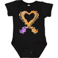 thumbnail image 3 of Inktastic Fire Heart Dragons Boys or Girls Baby Bodysuit, 3 of 5