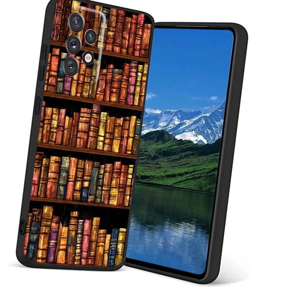 Compatible with Samsung Galaxy A52 5G Phone Case, Books-62 Case Silicone Protective for Teen Girl Boy Case for Samsung Galaxy A52 5G