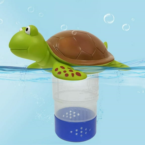 Chlorine Floater,Floating Chlorine Dispenser for Pools,Cute Animal Floating Chlorinator Pool Tablet Dispenser Chlorine Basket for Chemical Tablets Fits 3 Inch Tabs Bromine Holder