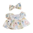 thumbnail image 2 of Ropa para muñecas de 17cm, bricolaje, accesorios para fotografías, accesorios para muñecos de peluche, disfraces, vestidos cómodos y elegantes, ropa Azul, 2 of 8