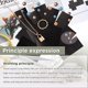 thumbnail image 4 of 30xjewelry Protector contra el deslustre, cuadrados negros antideslustre para almacenamiento de joyas, 4 of 5
