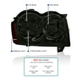 thumbnail image 3 of Spec-D Tuning Smoke Headlights Compatible with 2005-2007 Jeep Grand Cherokee, Left + Right Head Lights Assembly, 3 of 6