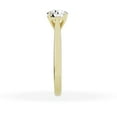 thumbnail image 3 of Unique Moments 1.00 Carat Solitaire 4-Prong Lab Grown Diamond Engagement Ring 14K Yellow Gold, 3 of 6