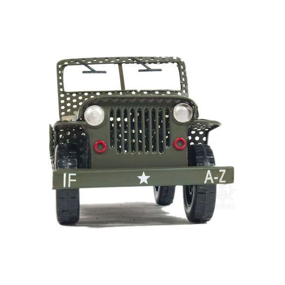 c1945 Willys CJ-2A Overland Jeep Sculpture