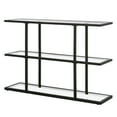 thumbnail image 4 of Evelyn&Zoe Yeardley 42" Wide Rectangular Console Table, Blackened Bronze, 4 of 7