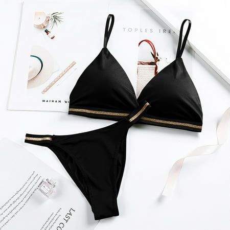 

Women s Solid Color Premium Comfortable Ice Silk Thin Cup Bra Panties Set