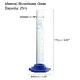 thumbnail image 2 of Uxcell 25ml Single Metric Borosilicate Glass Graduated Cylinder, 2 of 6