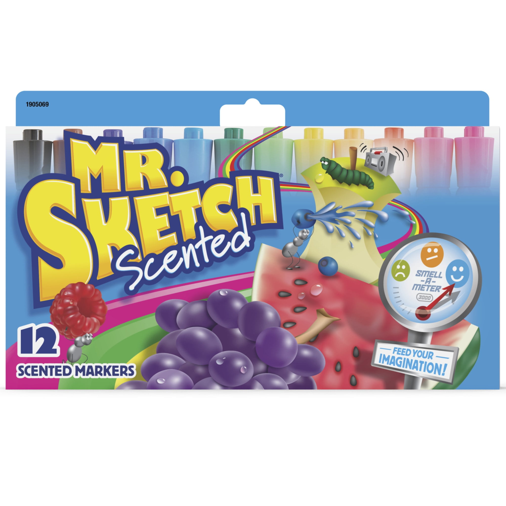 Sanford® Mr. Sketch® Watercolor Markers, Scented Assorted Colors, Set Of 12