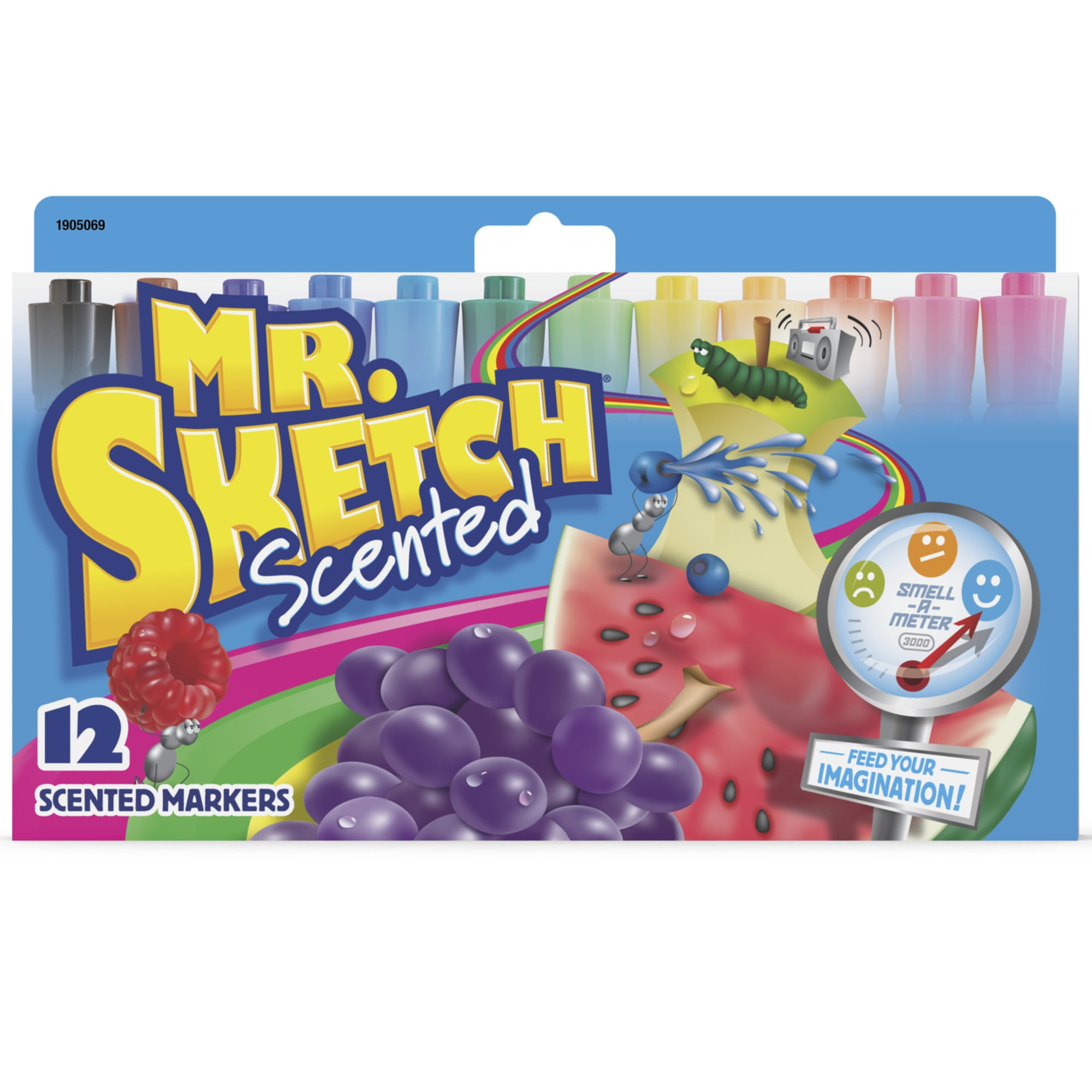 Mr. Sketch® Scented Stix Watercolor Marker Set School Pack, Fine Bullet  Tip, Assorted Colors, 216/Set