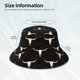 thumbnail image 3 of Fotbe Western Cowboy Sombrero Tipo Pescador con Estampado – Sombrero de Sol de Algodón de Moda para Playa, Golf, Pesca, 3 of 6