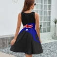 thumbnail image 6 of Australian Kangaroo Flag Sundress Sleeveless Dress Summer Women Clothes Dress for Women Dresses, 6 of 7