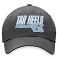 thumbnail image 2 of Men's Top of the World Charcoal North Carolina Tar Heels Slice Adjustable Hat, 2 of 4