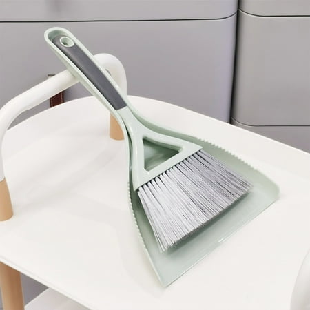 Cleaning Accessories Dustpan And Brush Set Handheld Dustpan And Brush Comfortable Grip Brush And Dustpan For Sofa Tabletop Bedroom Tent Cleaning Birthday Gifts