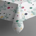 thumbnail image 3 of White Buffalo Skull Dot Pattern Rectangle Tablecloth 60"x84",Waterproof Polyester Rectangle Table Cloth, Wipeable Spillproof Polyester Tablecloth for Dining, Camping, Indoor and Outdoor, 3 of 5
