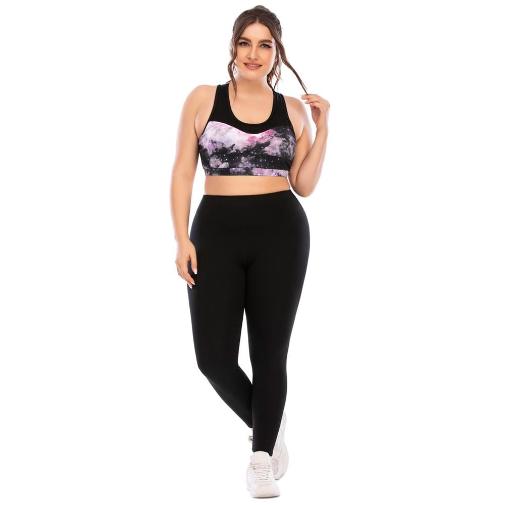 Yoga Pants Leggings Sports Bra Set 
