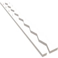 thumbnail image 6 of Ekena Millwork 47"H x 1"T Cimarron PVC Adjustable Decorative Slat Wall Panel Kit, Unfinished (contains 23 Slats + 1 Straight Edge Starter Slat), 6 of 15