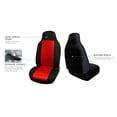 thumbnail image 3 of Fundas para Asiento FH Group FB102RED114 Juego Completo Malla de Aire 3D Ajuste Universal, 3 of 5