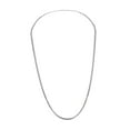 thumbnail image 3 of Collar de cadena de serpiente, joyería de cadena única, fina y flexible para mujeres y hombres, minimalista. 50CM, 3 of 7