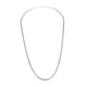 thumbnail image 3 of Collar de cadena de serpiente, joyería de cadena única, fina y flexible para mujeres y hombres, minimalista. 45CM, 3 of 7