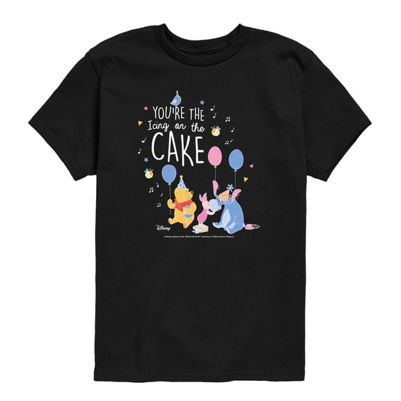 Winnie the Pooh - You're the Icing on the Cake - Toddler Boys Short Sleeve Graphic T-Shirt