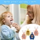 thumbnail image 5 of Paquete de 4 cepillos de dientes en forma de U para niños, cabezal de cepillo de silicona suave, cepillo de dientes de boca completa para niños, 5 of 5