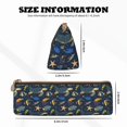 thumbnail image 4 of Xecao Undersea Animals Print Leather Pencil Case -Stationery Bag Pen Holder for Work & Office, 4 of 5