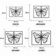 thumbnail image 4 of Cuadro Decorativo de Metal con Diseño mariposa Extra grande, 4 of 4