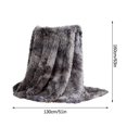 thumbnail image 3 of Mouliraty Solid Color Blanket Blanket Sofa Blanket Cover Blanket Bed Tail Blanket, 3 of 5