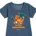 thumbnail image 3 of Pokémon - Charmander See The Evolution - Youth Girls Fleece Dress, 3 of 5