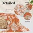 thumbnail image 3 of Orange Starfish Coastal Throw Pillow Cover 20 x 30 Inch Decorative Pillow Cover Shell Coral Summer Beach Nautical Ocean Lumbar Pillowcase Seasonal Rectangle Cushion Case for Couch Sofa Bedroom, 3 of 9
