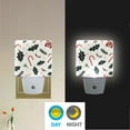 thumbnail image 2 of Yayeee LED Night Light for The Home Plug in With Light Sensors 2 Pack, White Christmas Holly, 2 of 6