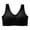 Black, variant on Sngxgn Women Strappy Sports Bra Yoga Bras Padded Backless Medium Support Tops(Orange,L)