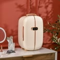 thumbnail image 3 of HOMCOM 0.4 Cu. Ft Portable Beauty Fridge with LED Lighting for Makeup, 3 of 3