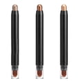 thumbnail image 2 of Eyeshadow For Beginners Eyeshadow Stick Eye Makeup Color Pearl Pen Three Piece Set High Gloss Rotating Eyeshadow Eyebrow Pen Shiny Brush Head, 2 of 8
