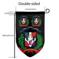 thumbnail image 3 of Coat Of Arms Of The Dominican Republic Garden Flag Double Sided Flags with Vivid Color for Yard Lawn Garden Decor 12.5 x18 Inch Fillet, 3 of 7