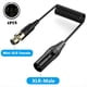 thumbnail image 2 of Cable de Audio para Amplificador, Mezclador de Audio, Minimicrófono, Cámara, Conector XLR de 3 Macho A Mini XLR de 4 Hembra, 2 of 5