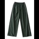thumbnail image 3 of Pantalones de Paracaídas para Mujer, Pantalones Holgados de Pierna , Pantalones Deportivos con Cintura Elástica Y2K, Pantalones Deportivos, Ropa de Calle Verde L, 3 of 10