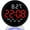 Red, variant on Smart LED Alarm Clock With Countdown Timer, Dual Alarms, Date Display & Jumping Seconds, Multifunctional Clock Night Light for Bedroom/Office