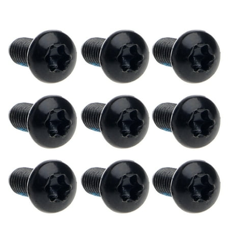 

FAIOIN 12Pcs Mountain Cycling Bike Bicycle Brake Rotor Disc Bolts Screws Plum Nuts T25