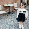 thumbnail image 4 of Toddler Kids Baby Girls Princess Dresses Long Sleeve Shirts Skirt Outfits, 4 of 5