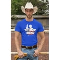 thumbnail image 3 of Election 2024 Donald Trump Thumbs Up Patriotic Pose Mens T Shirt, 3 of 5