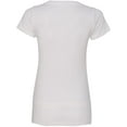 thumbnail image 3 of Next Level Womens Ideal V, XL, White, 3 of 3