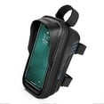 thumbnail image 2 of Frame Bike Phone Bag Waterproof Top Tube Bag  Touchscreen Phone Mount Bag Cycle Frame Bag Fits Cellphones Below 6.8'', 2 of 7