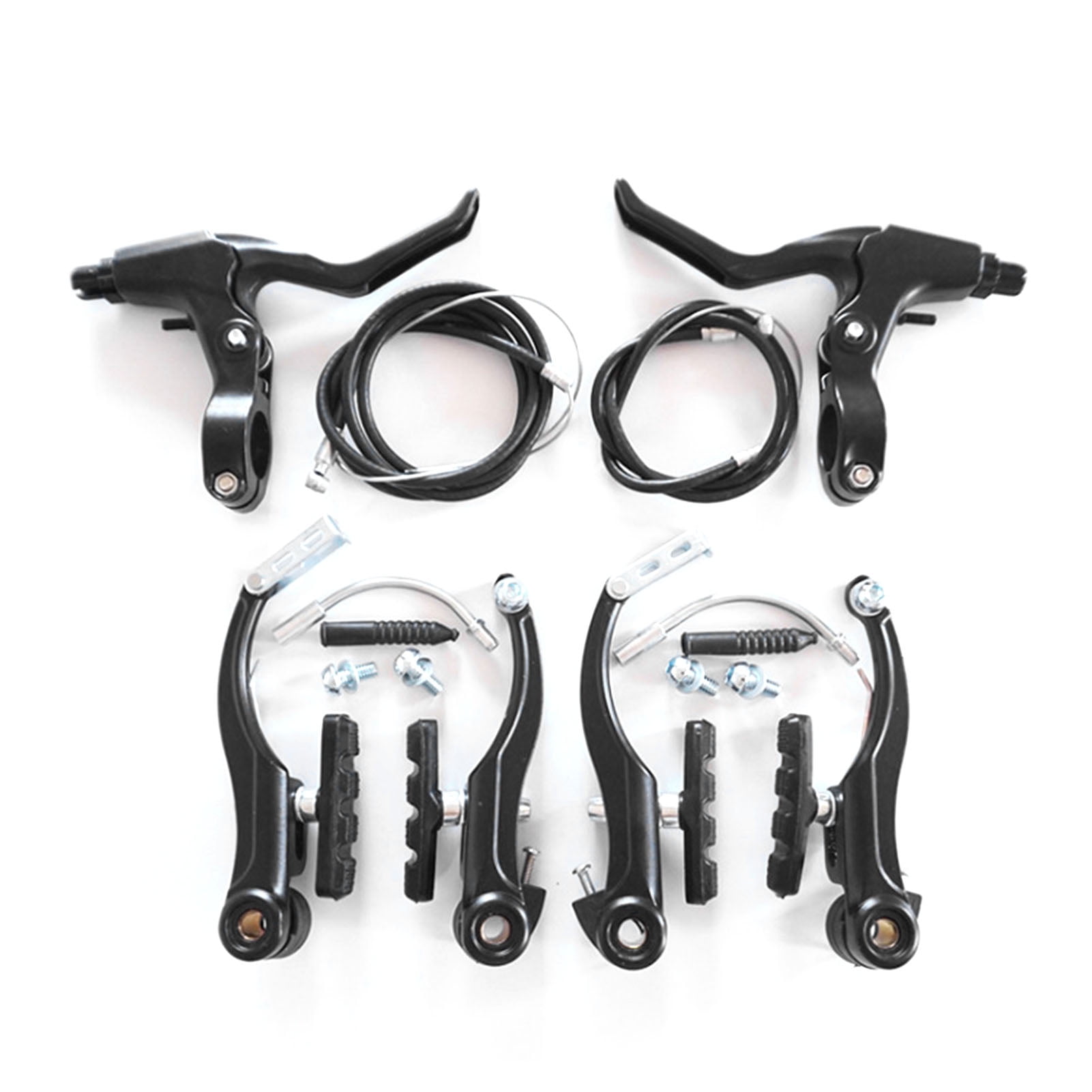 Bicycle Brake Set,Bike Front Rear V Mountain Bike V Brake Set Bike