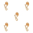 thumbnail image 2 of Sonducket Anillo de nariz geométrico Anillos circulares en forma de U Cruce Clip ajustable Cuerpo de moda Mujeres Regalo Casual Type-03 Type2 NO2, 2 of 6