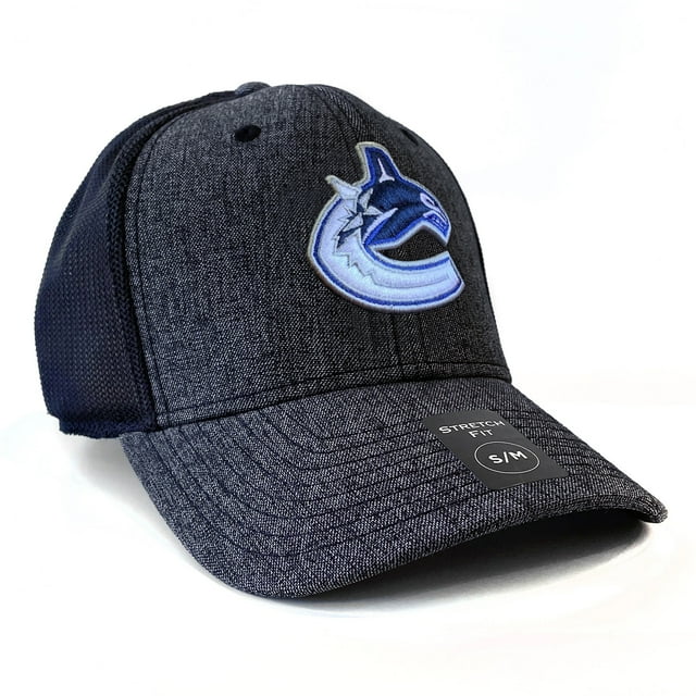 Vancouver Canucks NHL Casquette Flex en Poly Chiné
